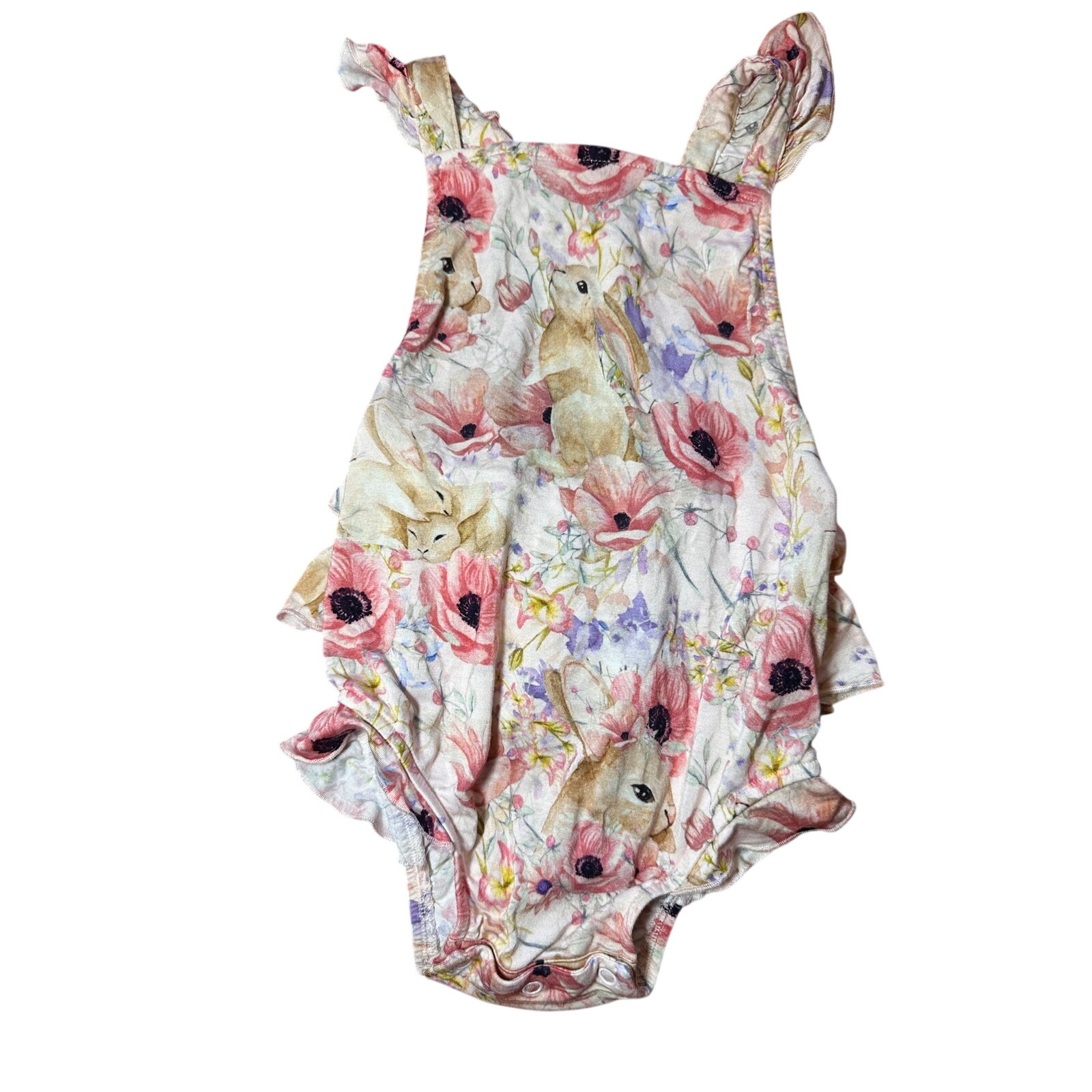 Posh Peanut Bunny One Piece 2t